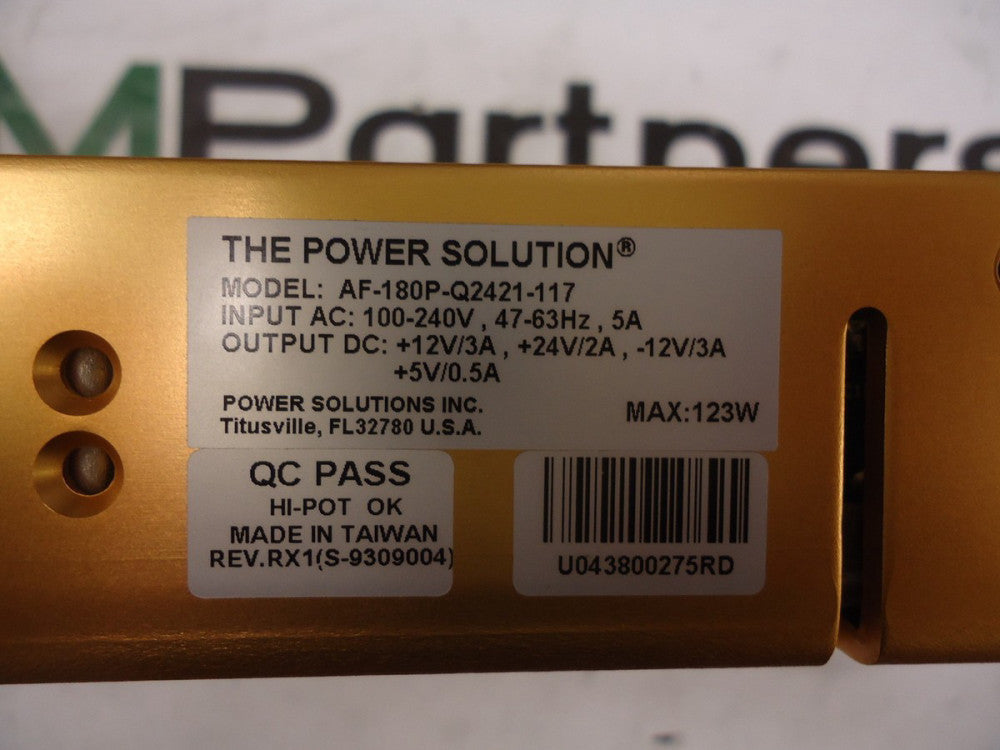AF-180P-Q2421-117, Power Solutions,  Power Supply 180 Watts - 1U hig, BRAND NEW!