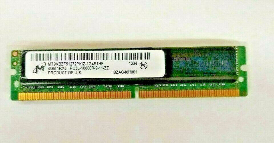 New, Micron Tech, MT9KBZF51272PKIZ-1G4E1, MOD DDR3L SDRAM 4GB 244MINIRDIMM