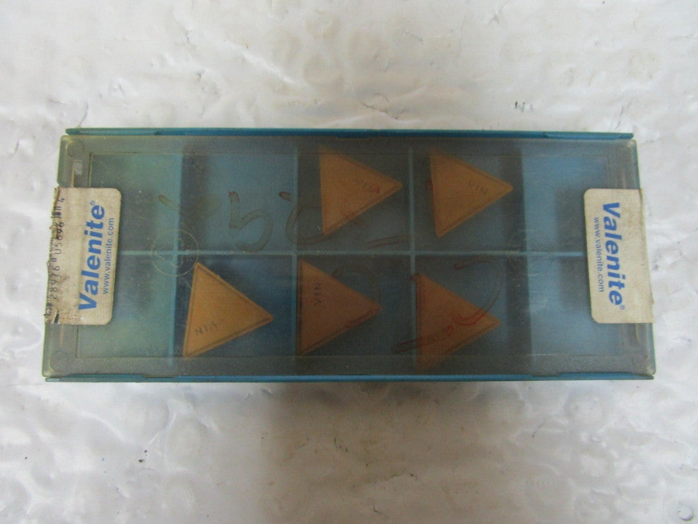 Lot Of 5 Valenite V1N Carbide Insert TPMR 432 1A