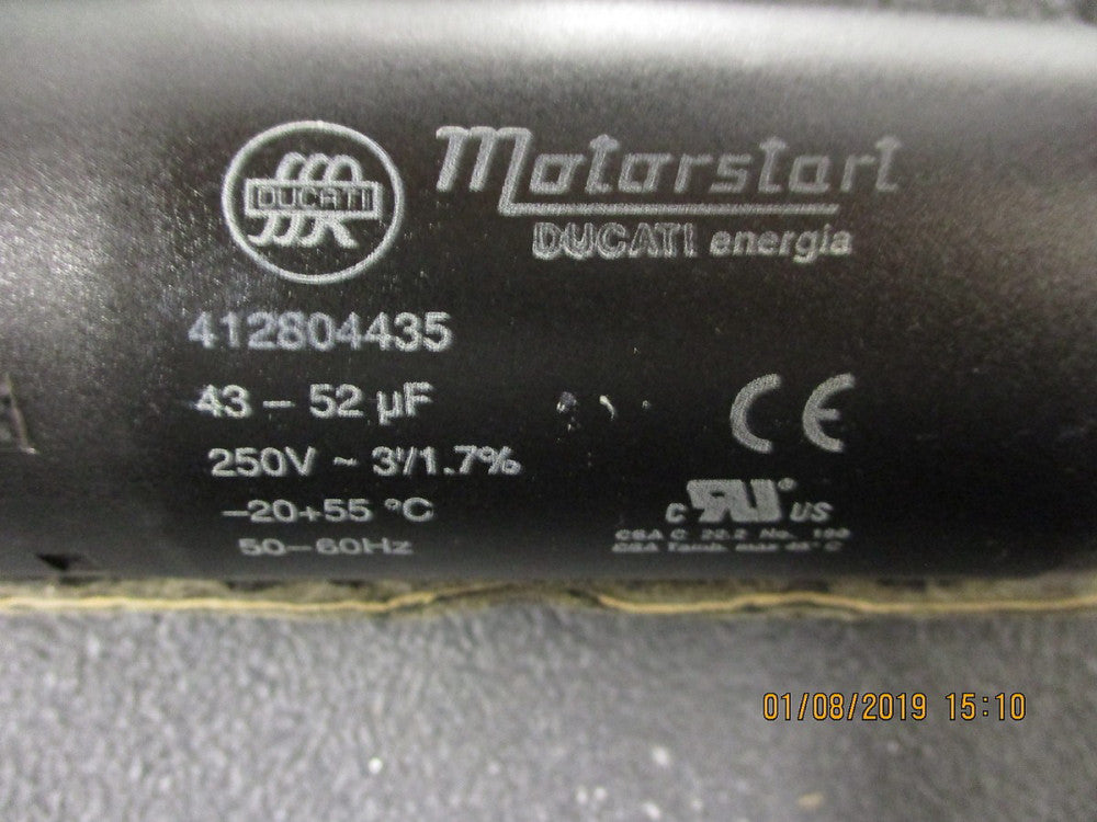 412804435 Ducati Energia Capacitor: for motors BRAND NEW! @ 10 Pieces