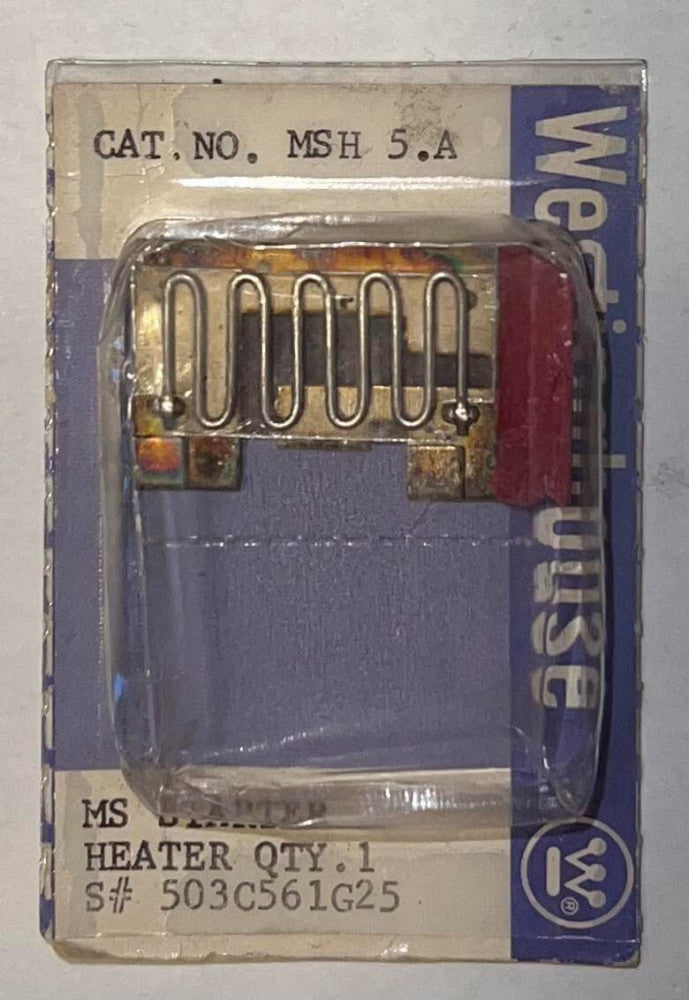 WESTINGHOUSE CUTLER HAMMER MSH 5.A Thermal Overload Relay Heater Element