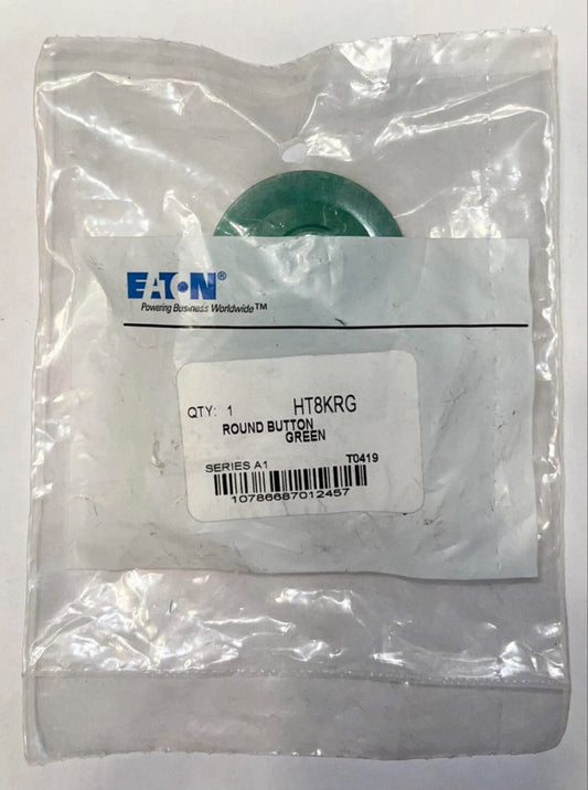 EATON CUTLER HAMMER HT8KRG Round Button GREEN