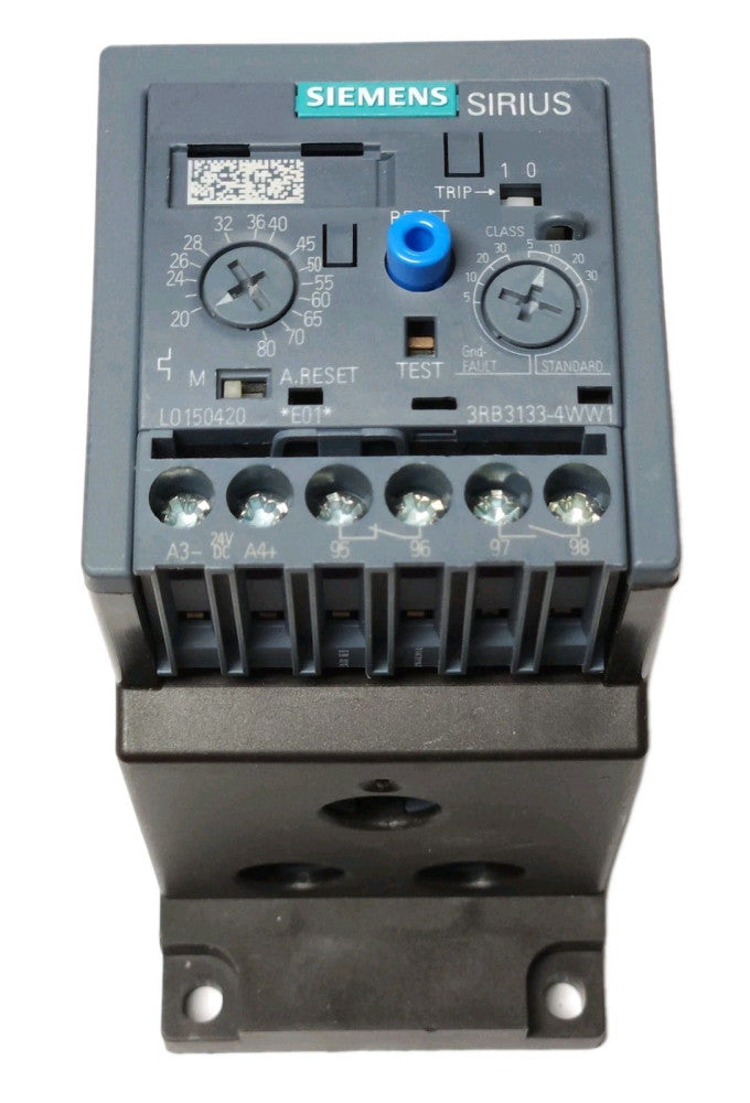 SIEMENS SIRIUS 3RB3133 4WW1 Electronic Overload Relay 20-80 AMP