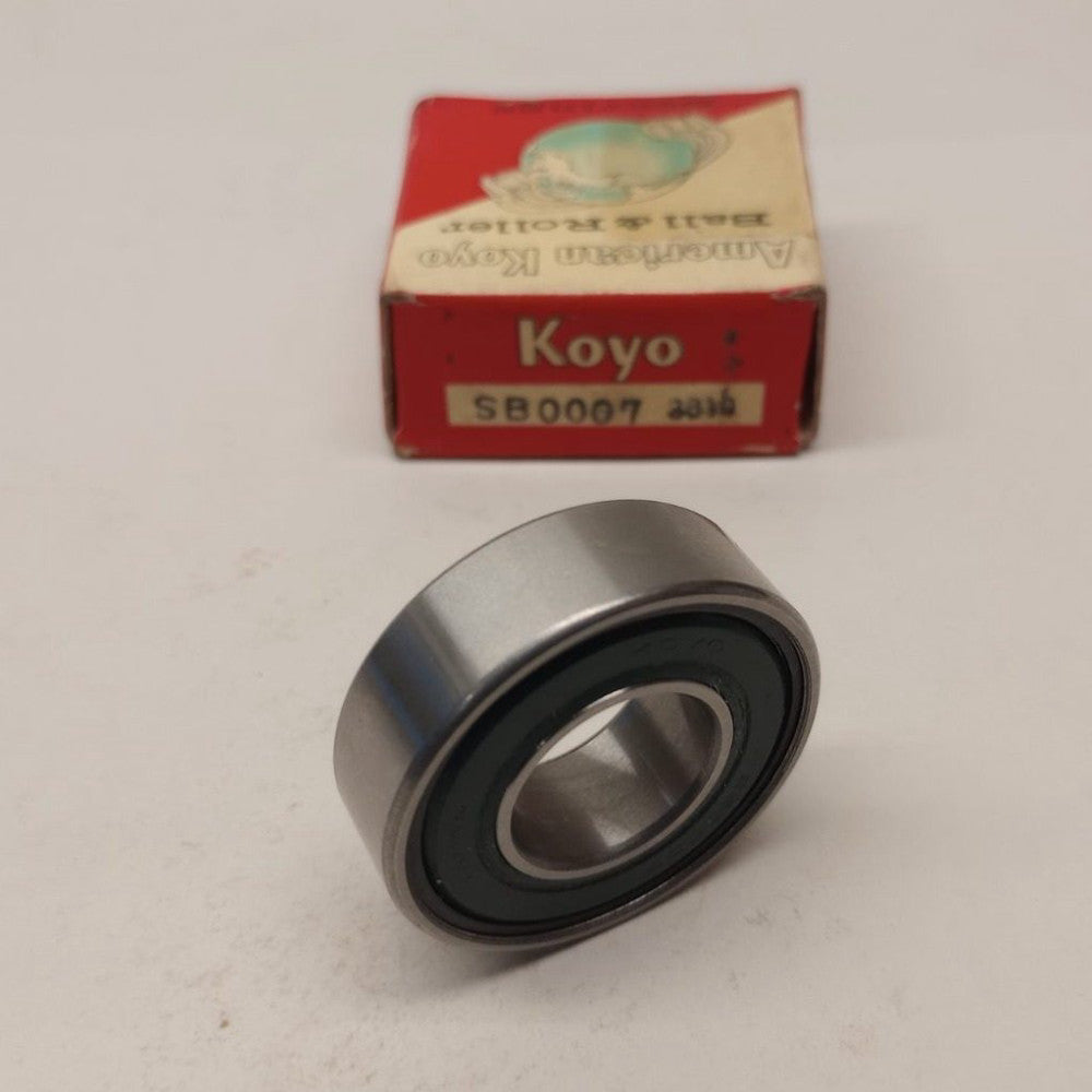 Koyo SB0007 Ball Bearing 1-Sealed/1-Shielded 0.625 in ID x 35mm OD x 11mm Width