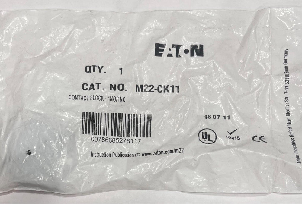 EATON M22 CK11 Contact Block M22-CK11