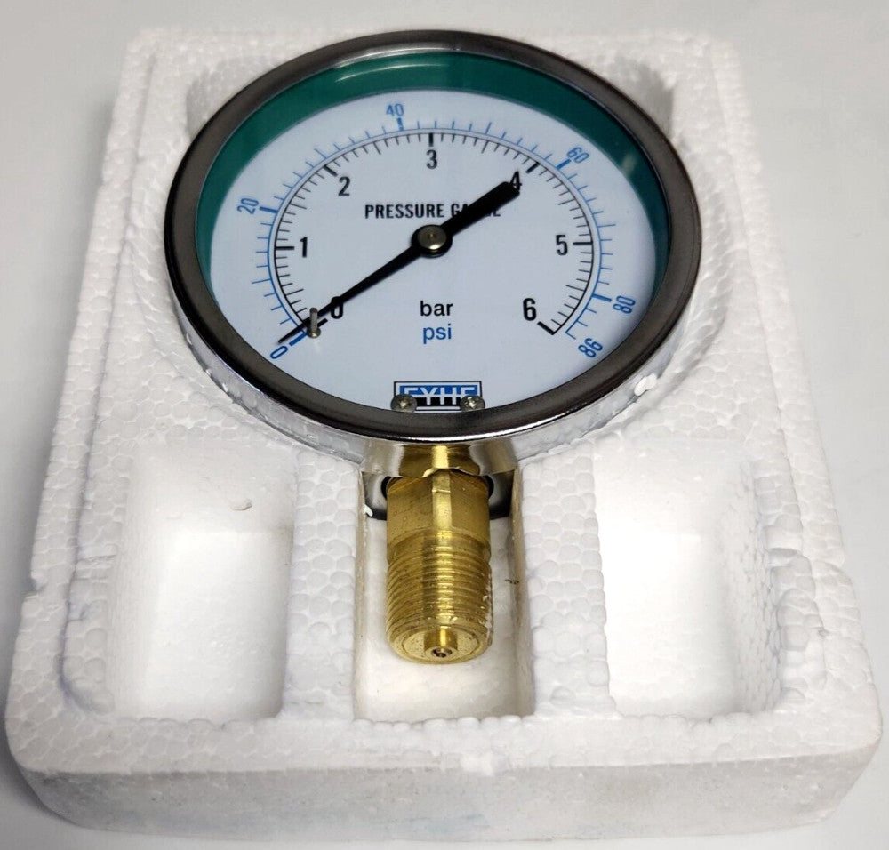FYHF EYHE 0-98 PSI 0-6 BAR Pressure Gauge
