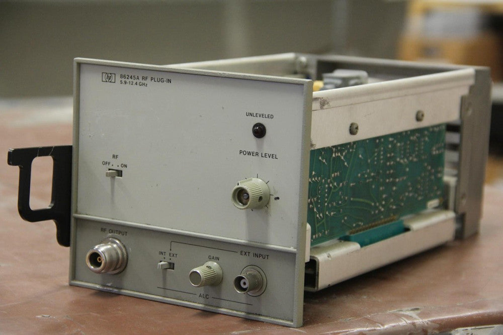 HP HEWLETT PACKARD 86245A 5.9-12.4 GHz RF Plug-In Module