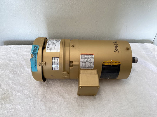 Baldor VEBM3546T Motor. 1 HP With Stearns 105602100BQF Magnetic Brake.