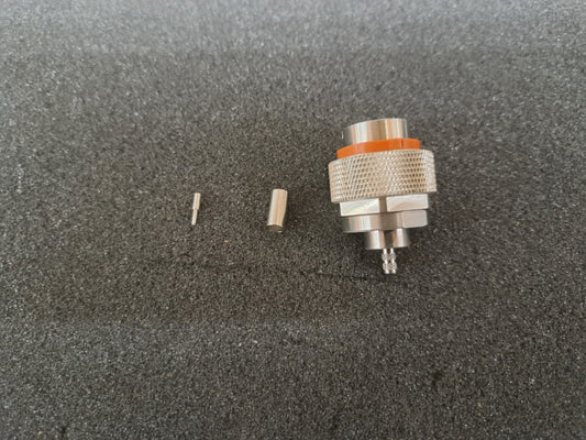 New, Amphenol, 272104, 7/16 CRIMP PLUG 142 223 CABLE