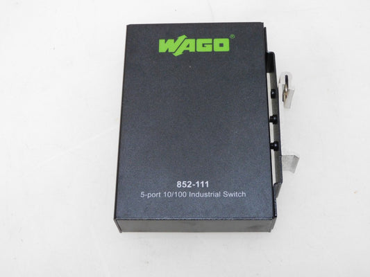 WAGO 852-111 5-PORT 10/100 INDUSTRIAL ETHERNET SWITCH