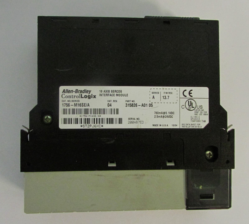 ALLEN BRADLEY 1756 M16SE Series A 16 Axis Series Interface Module