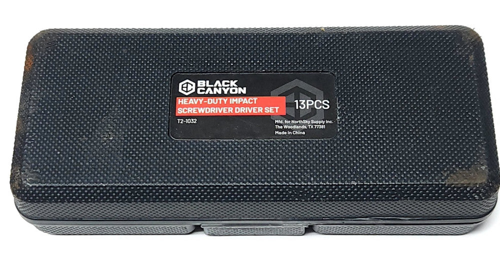 BLACK CANYON T2-1032 Heavy Duty Impact Screw Driver Set BPCS