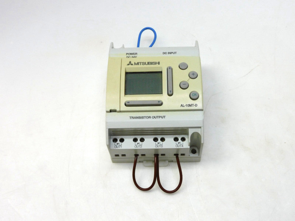 MITSUBISHI AL-10MT-D CONTROL MODULE TRANSISTOR OUTPUT 24VDC