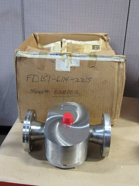 FLOWDATA FLOW METER FD15I-6114-2215-000 250PSI 50GPM 110°F 1-1/2" 4 BOLT FLANGE