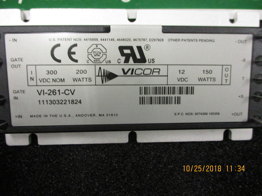 VI-261-CV Vicor Isolated DC/DC Converters 300V/12V 150W CONVERTER BRAND NEW!