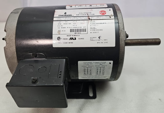 (1) LIEBERT KIT-B670010 Polyphase Air Over Motor 208-230/460V AC 3/4HP 3 Phase