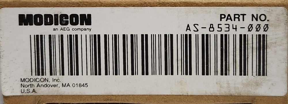 MODICON AEG AS 8534 000 GI 800S Connector Low & High DENSITY