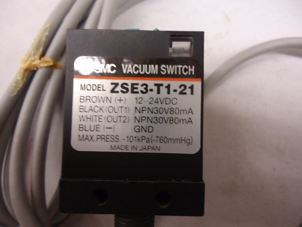 ZSE3T121L, SMC, Vacuum Switch, BRAND NEW!