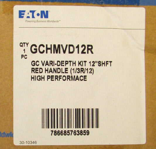 EATON CUTLER HAMMER GCHMVD12R GD GC Vari Depth Kit 12" Shaft 68C6039G02