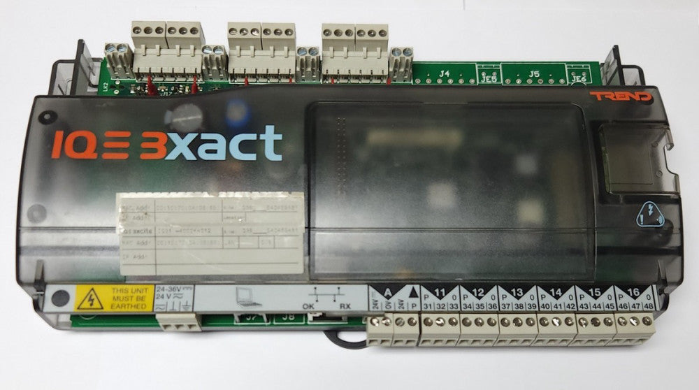 TREND IQ3XACT 12 USA UL BAC 24 IQ31 4002K4012 BACNET IP Controller Module IQ