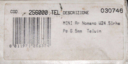 TELWIN COD 256000 TEL DESCRIZIONE 030746 MINI Ar Nomano W24.51Rhe Pg 6.5mm Valve