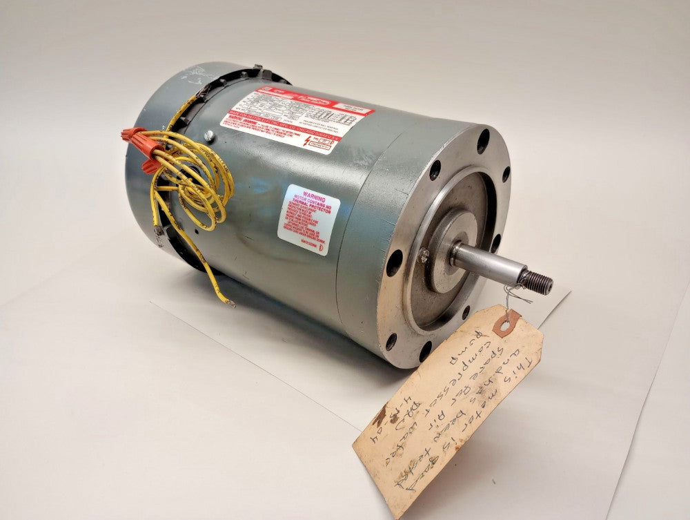 Dayton 3N727B Used Electric Motor 3ph 2hp 3450/2850rpm 208-220/440V 60/50hz