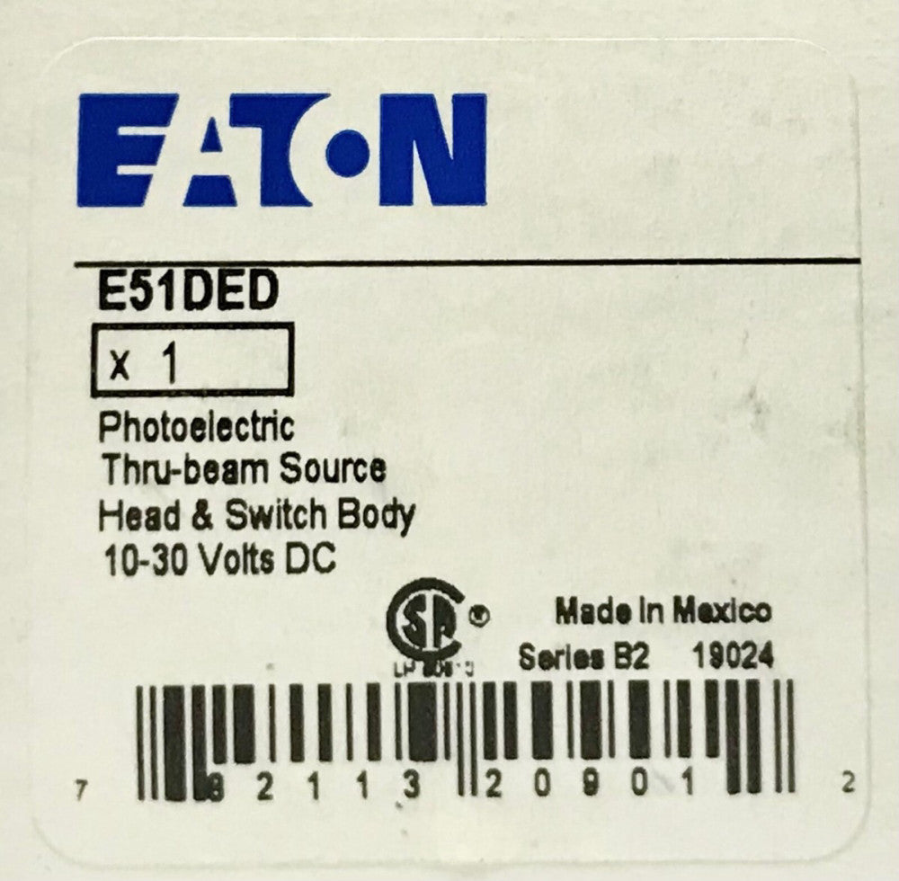 EATON CUTLER HAMMER E51DED Photo Emitter E51 Photoelectric Sensor Head+Body