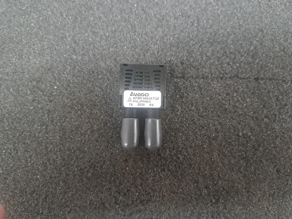 New, Avago, AFBR5803ATQZ, TXRX ETHERNET 3.3V ST 1X9