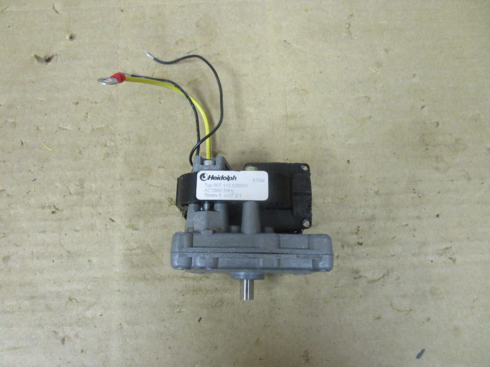 HEIDOLPH GEAR MOTOR 607.113.026800 230Vac 70min-1