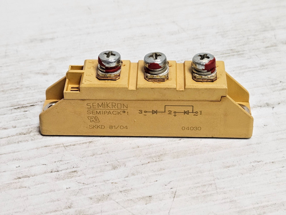 SEMIKRON RECTIFIER MODULE SKKD 81/04 SKKD8104 - USED