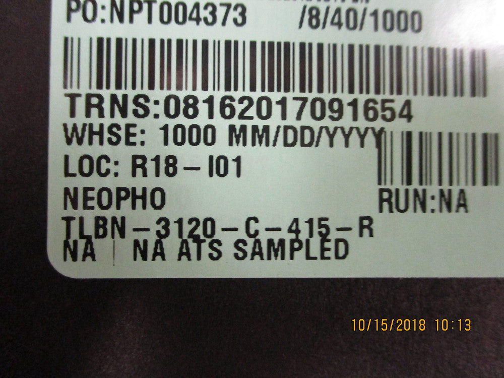 TLBN-3120-C-415-R NeoPhotonics LASER, TLBN-3120, TUNABLE, 20 MW BRAND NEW!