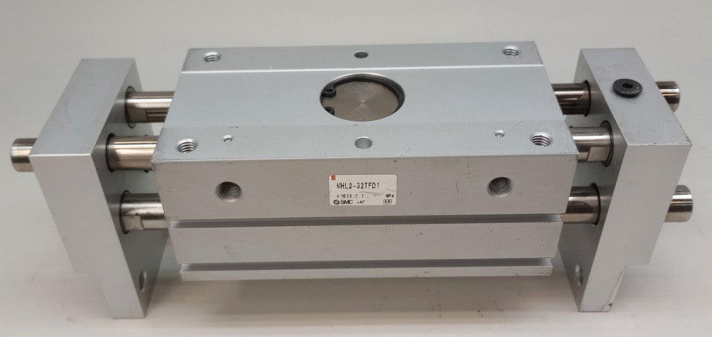 SMC MHL2-32TFD Used Parallel Gripper Wide Type Double Acting MHL2 Series