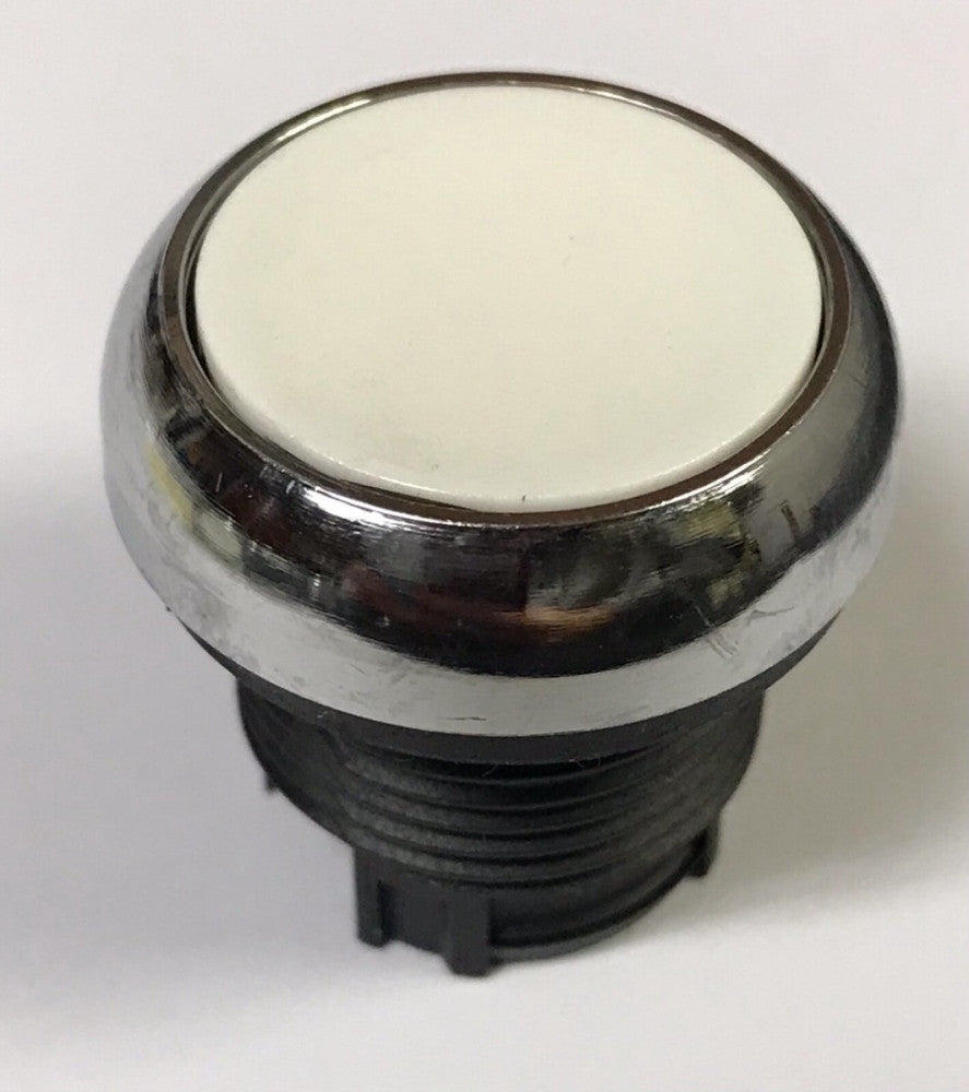 EATON M22M DR W White Flush Head Pushbutton Operator M22M-DR-W Metal Bezel