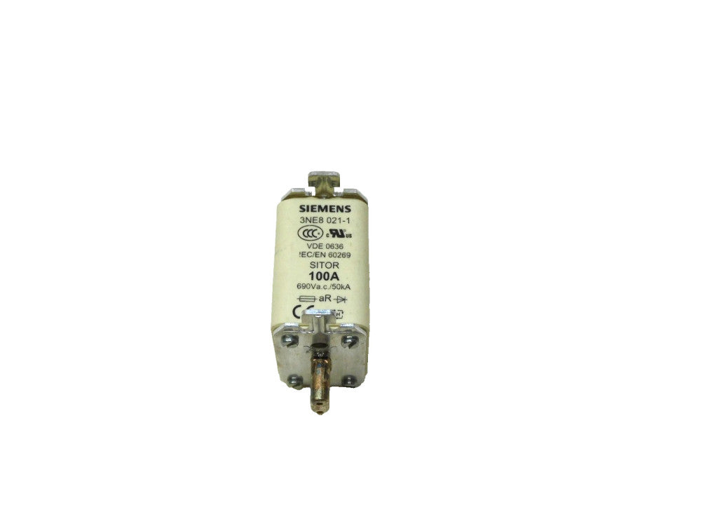 Siemens 3NE8021-1 Sitor Fuse 100A 690Vac