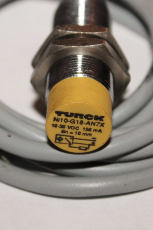 TURCK NI10 G18 AN7X 10-30 VDC Proximity Sensor 