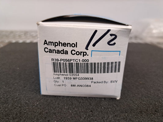New, Amphenol, R39-P056PTC1-000, Rack And Panel Connector