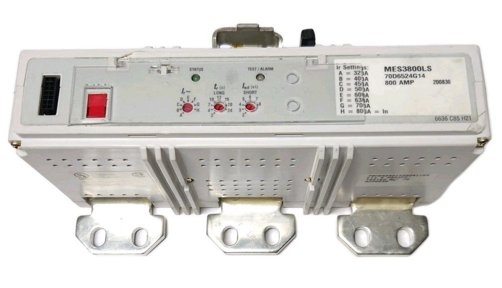 EATON MES3800LS 320-800 AMP Digitrip 310+ M Frame TRIP Unit 70D6524G14 Type MDL