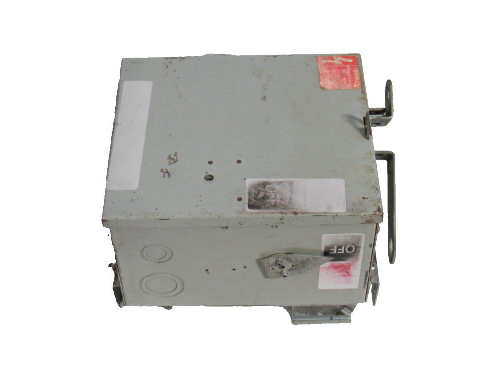 GE Flex-A-Plug SB462R Fused Bus Plug Busway Switch Style 1 60 A Amp 600V 3Ph 4W