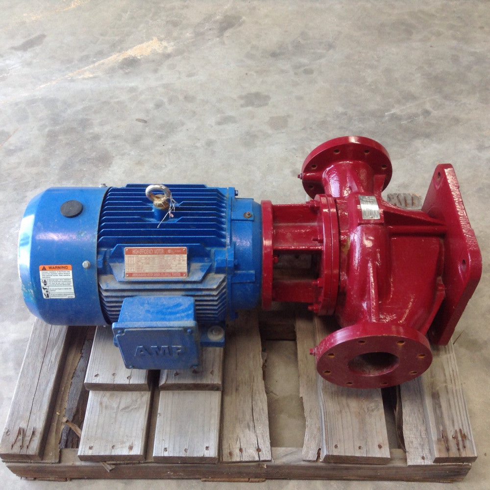 American-Marsh REI Electric Veritcal Inline Pump 4x4-8 15HP 1800rpm 208-230/460V