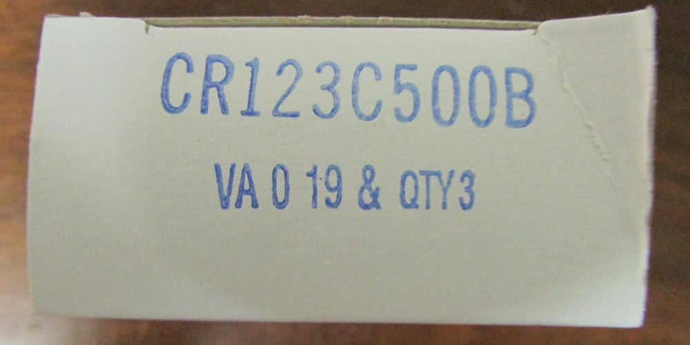 Set of(3) GENERAL ELECTRIC GE CR123 C500B Thermal Overload Relay Heater Element 