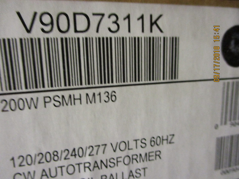 V90D7311K Venture Lighting 1 Lamp - 200 watt - 120/277 volt - Pulse BRAND NEW!
