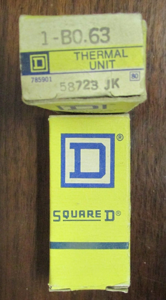 SQUARE D B0.63 Thermal Overload Relay Heater Element B0 63 