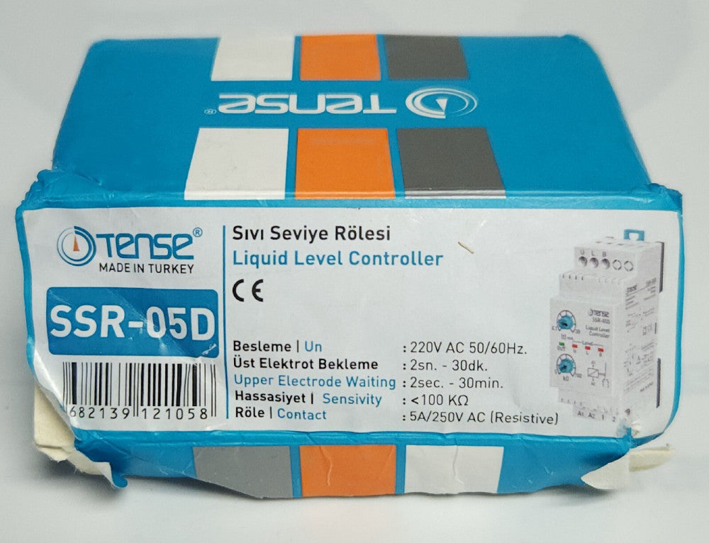 TENSE SSR 05D Liquid Level Controller 220 VAC Microcontroller 100 K ohm