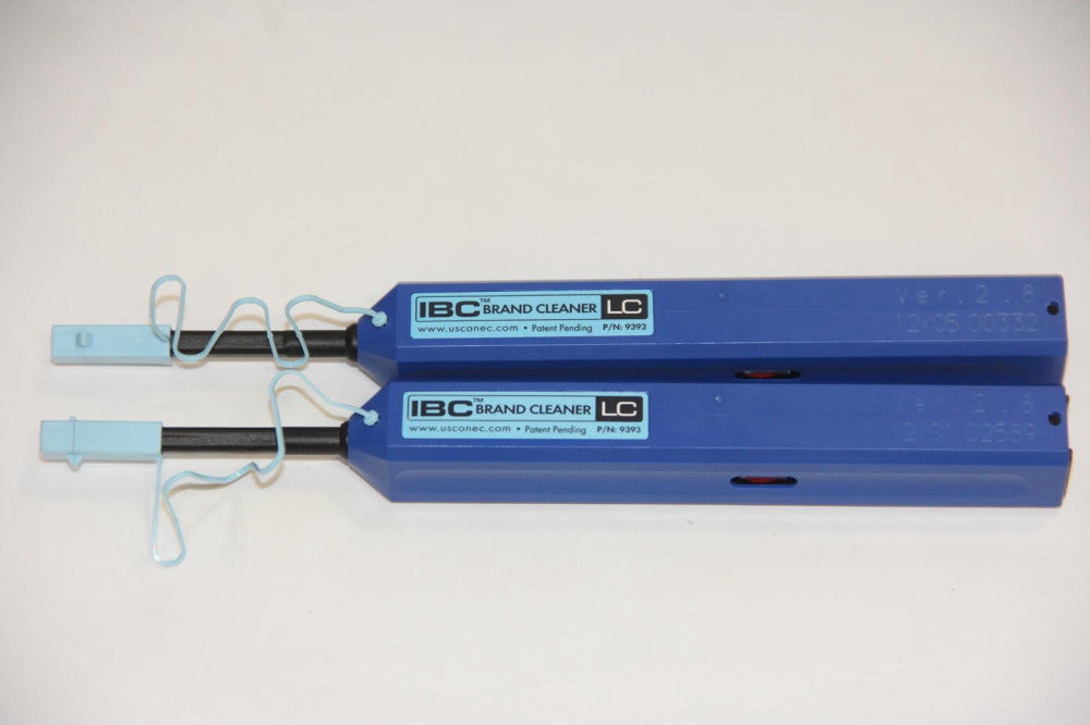 Lot of 2 US CONEC IBC 9393 LC Fiber Connector Cleaner