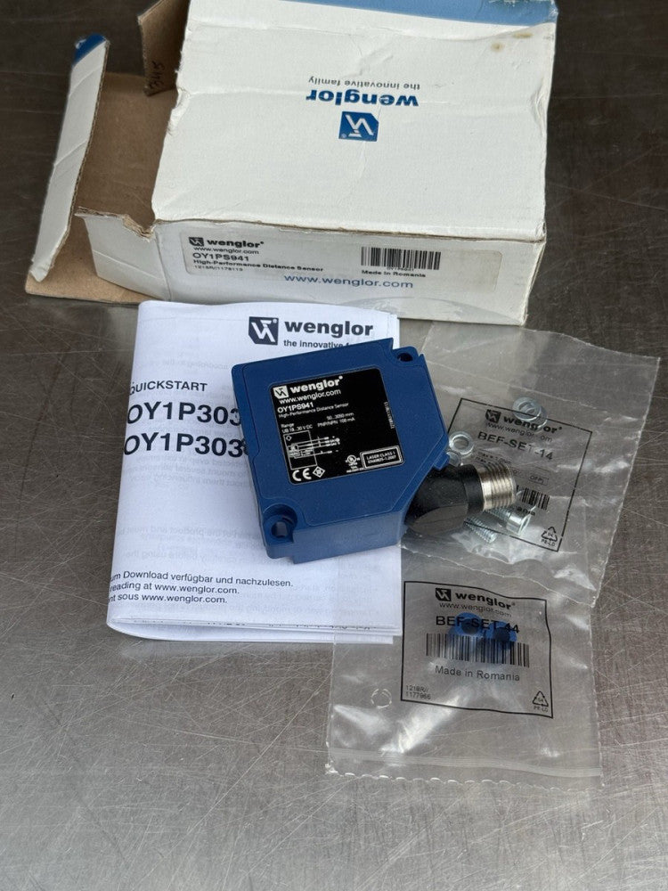 Wenglor OY1PS941 High Performance Distance Sensor - Unused New