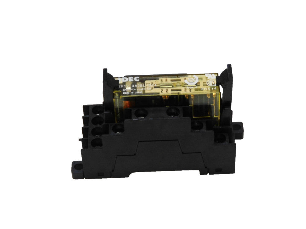 IDEC RF1V-4A2BL-D24 RELAY W/ BASE SF1V-6-07L