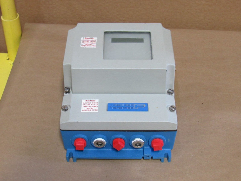 FISCHER PORTER MAGNETIC FLOWMETER SIGNAL CONVERTER 50XM13BXKD10AAAC225 120V 30VA