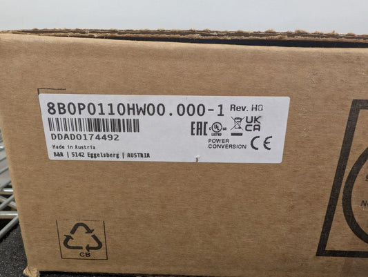 New, B&R, 8B0P0110HW00.000-1, SERVO DRIVE MODULE