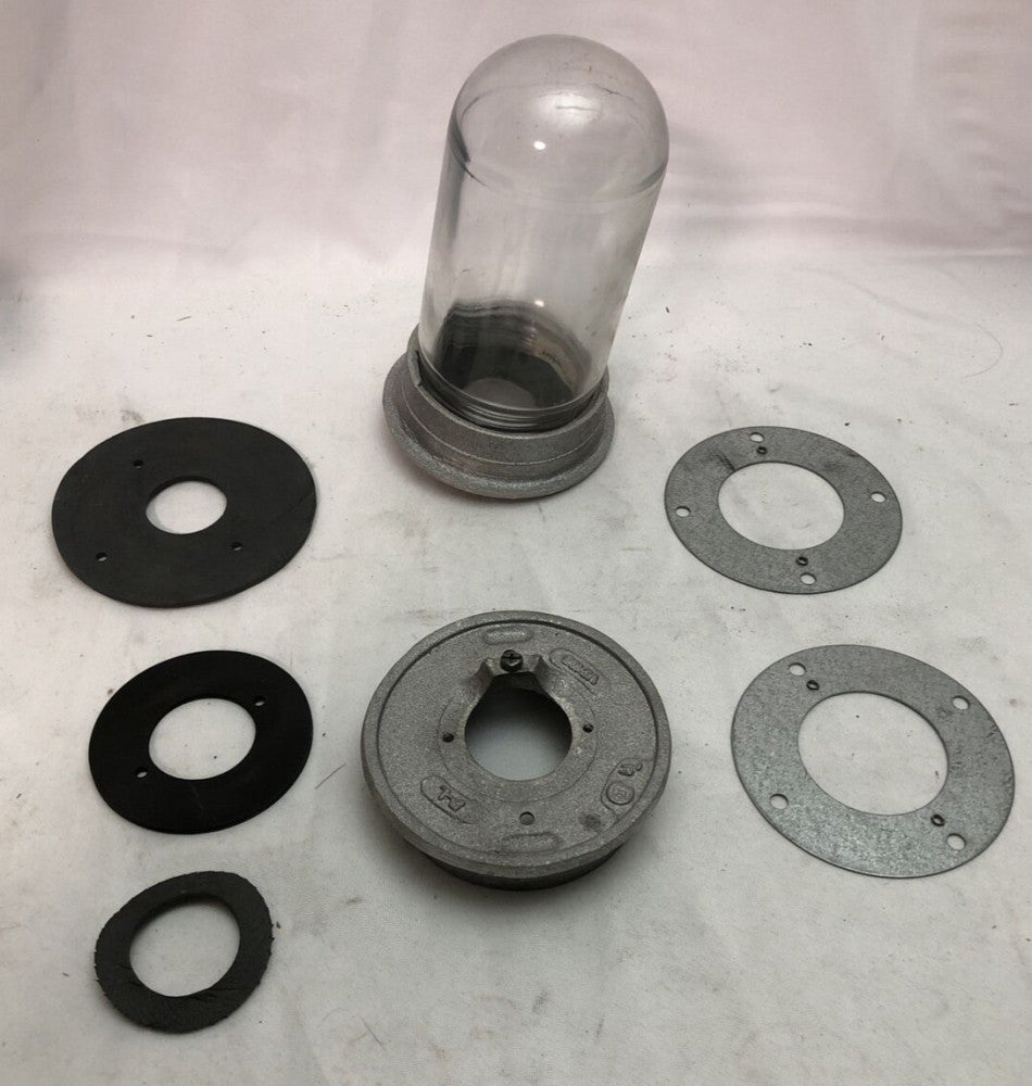 Vapor-proof Surface Mount Fixture VC-100 with spare parts 100 watt max