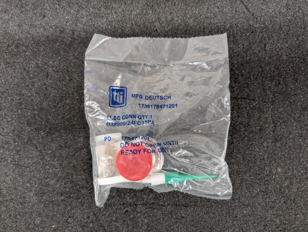 New, Deutsch, D38999/24FC35PA, Circular MIL Spec Connector DTS 22C 22 22D
